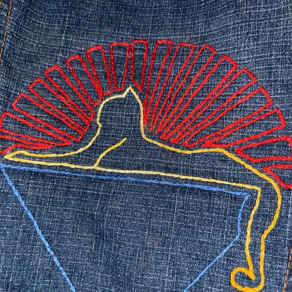 Hand Embroidered Jerry Garcia/Grateful Dead Jacket - Picture 2 of 15